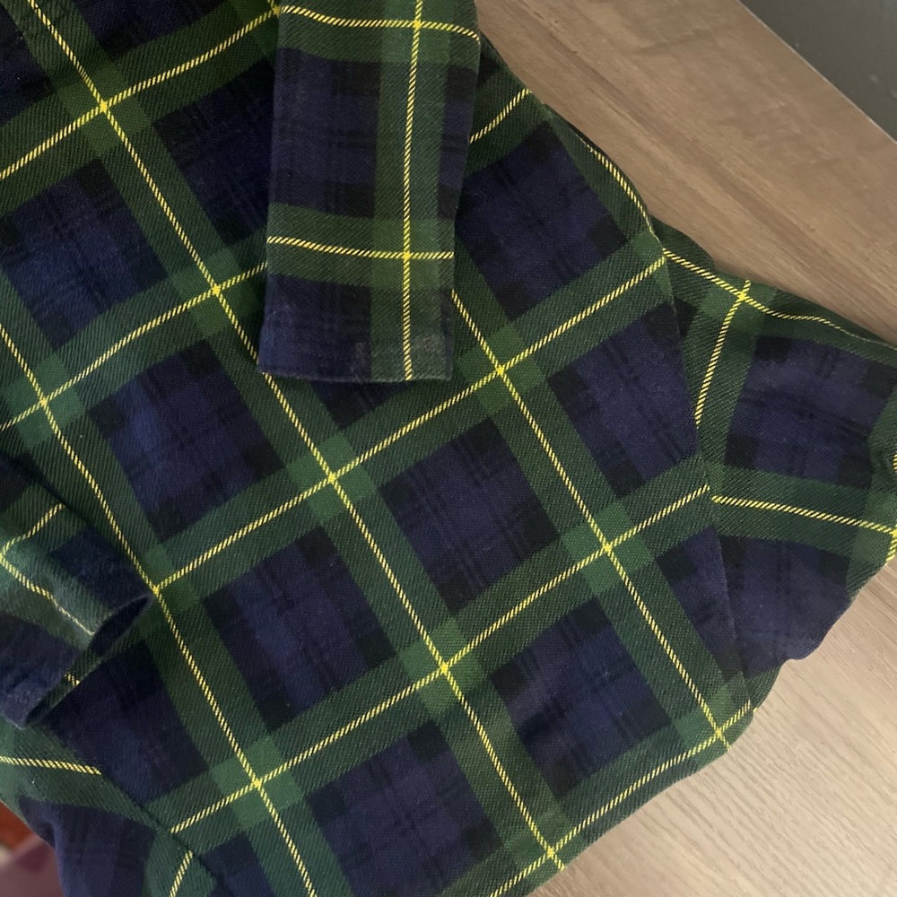 POLO RALPH LAUREN
Kids' Plaid Stretch Mesh Polo Dress In St Andrew Gordon - Picture 13 of 16